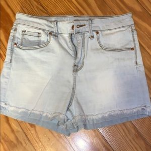 High rise shorts